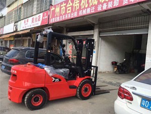 物流采購叉車案例